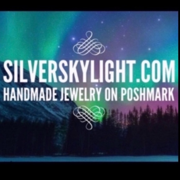 Handmade maille stainless steel chocker big 925 sterling silver coin shape charm - Picture 13 of 13